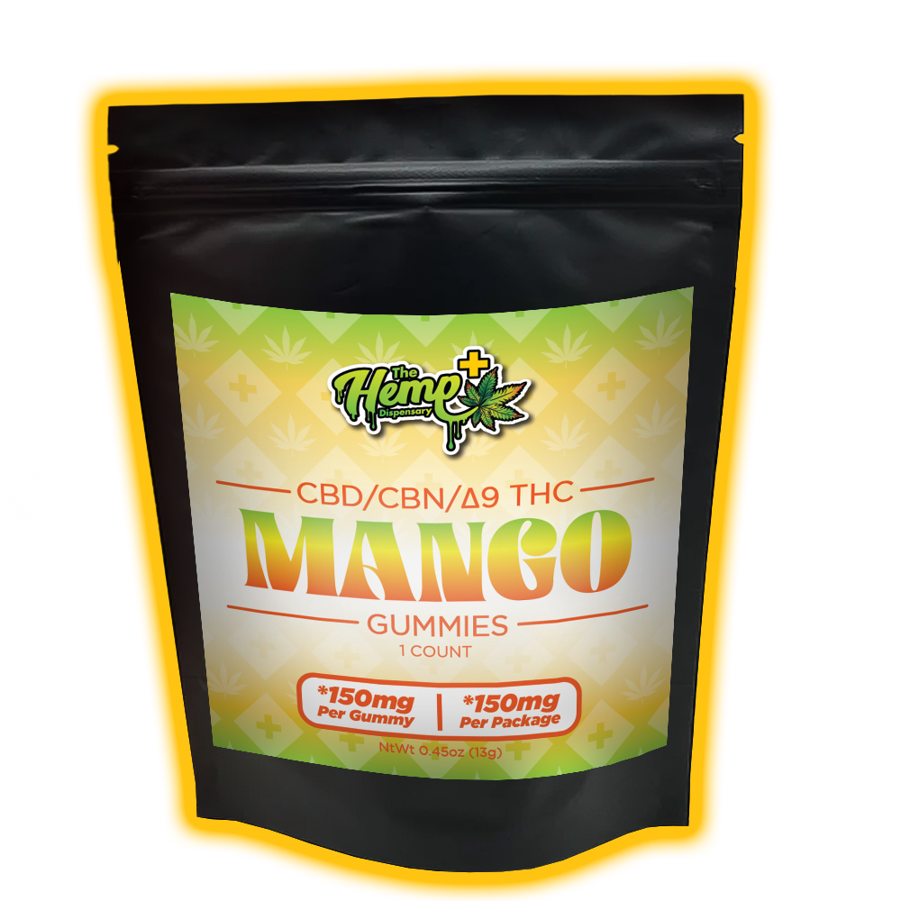 CBD/CBN/DELTA 9 THC GUMMIES MANGO