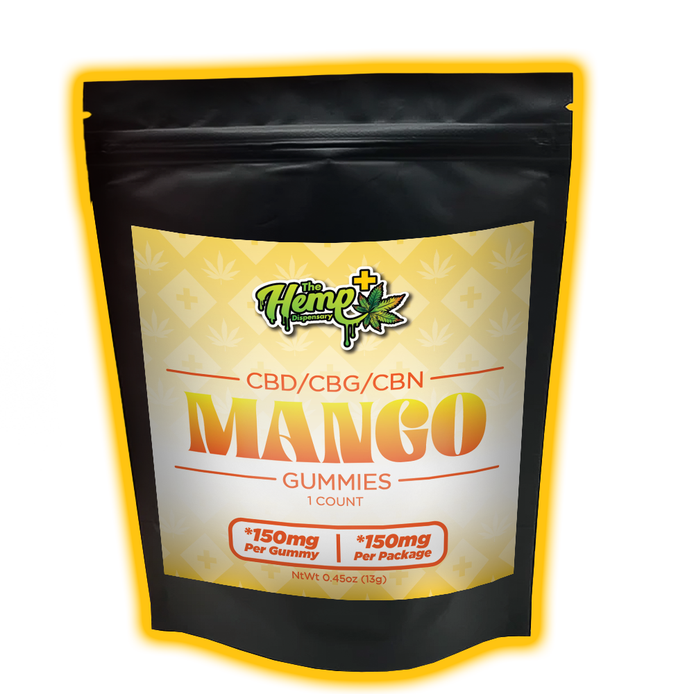 CBD/CBG/CBN GUMMIES 150MG MANGO