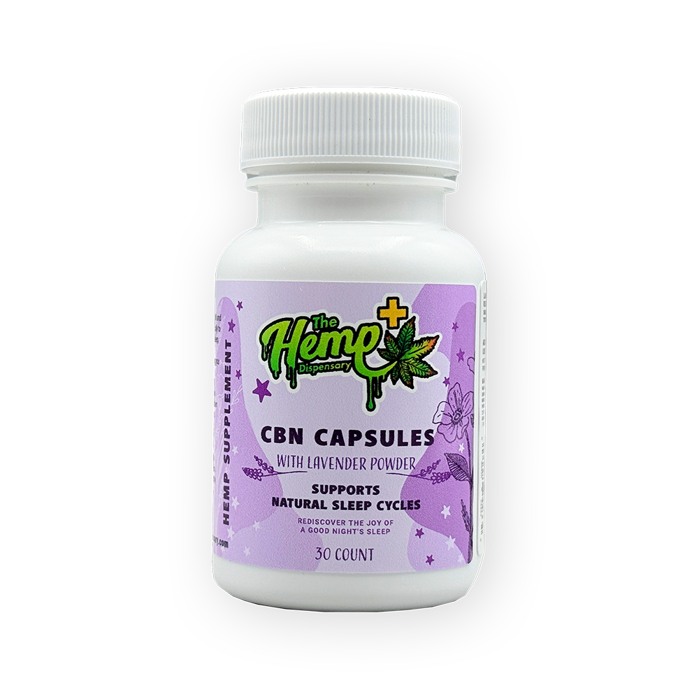 CBN CAPSULES WITH LAVENDER POWDER