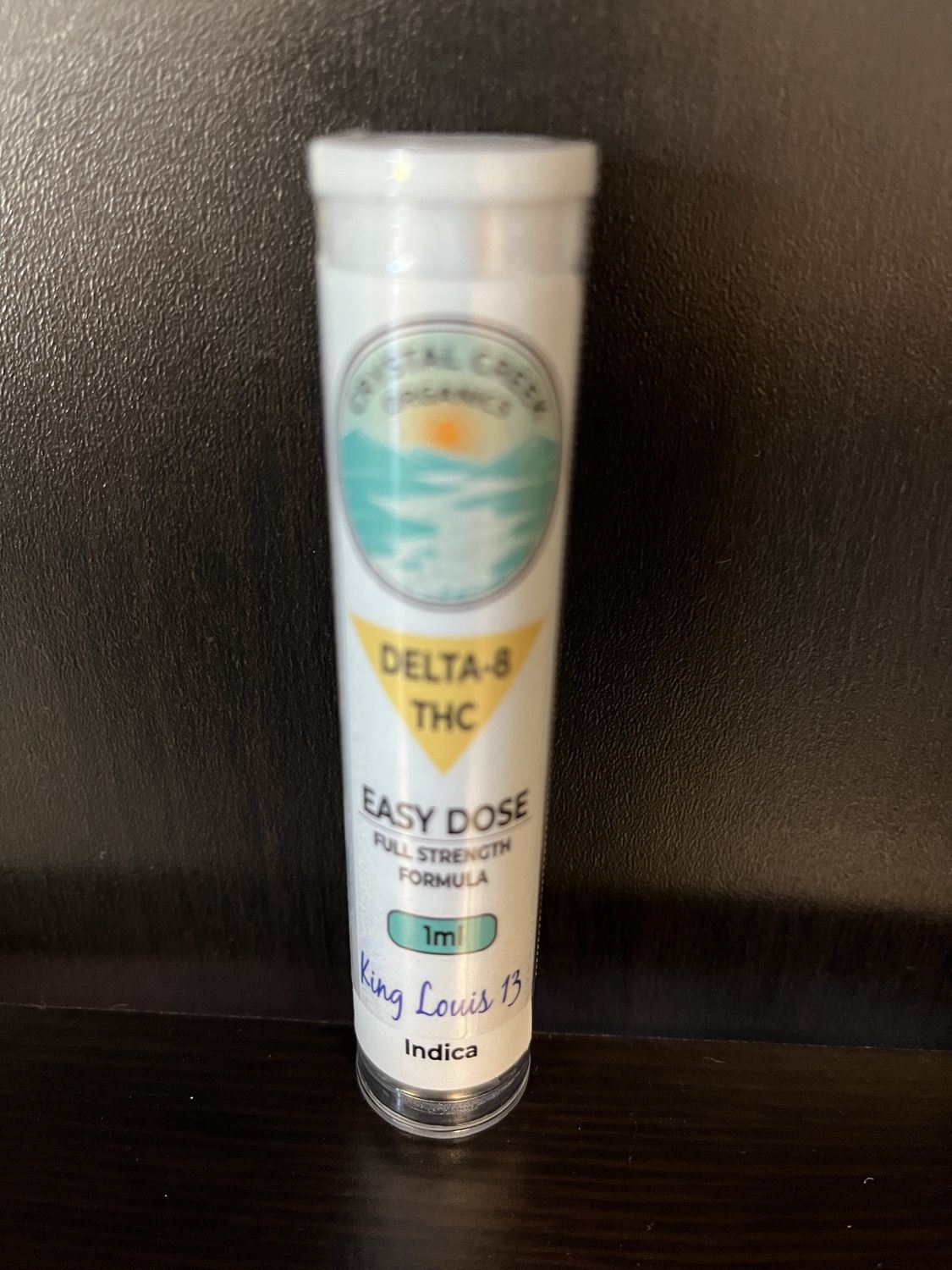 DELTA 8 THC DISTILLATE SYRINGE, STRAIN: KING LOUIS 1.0ML