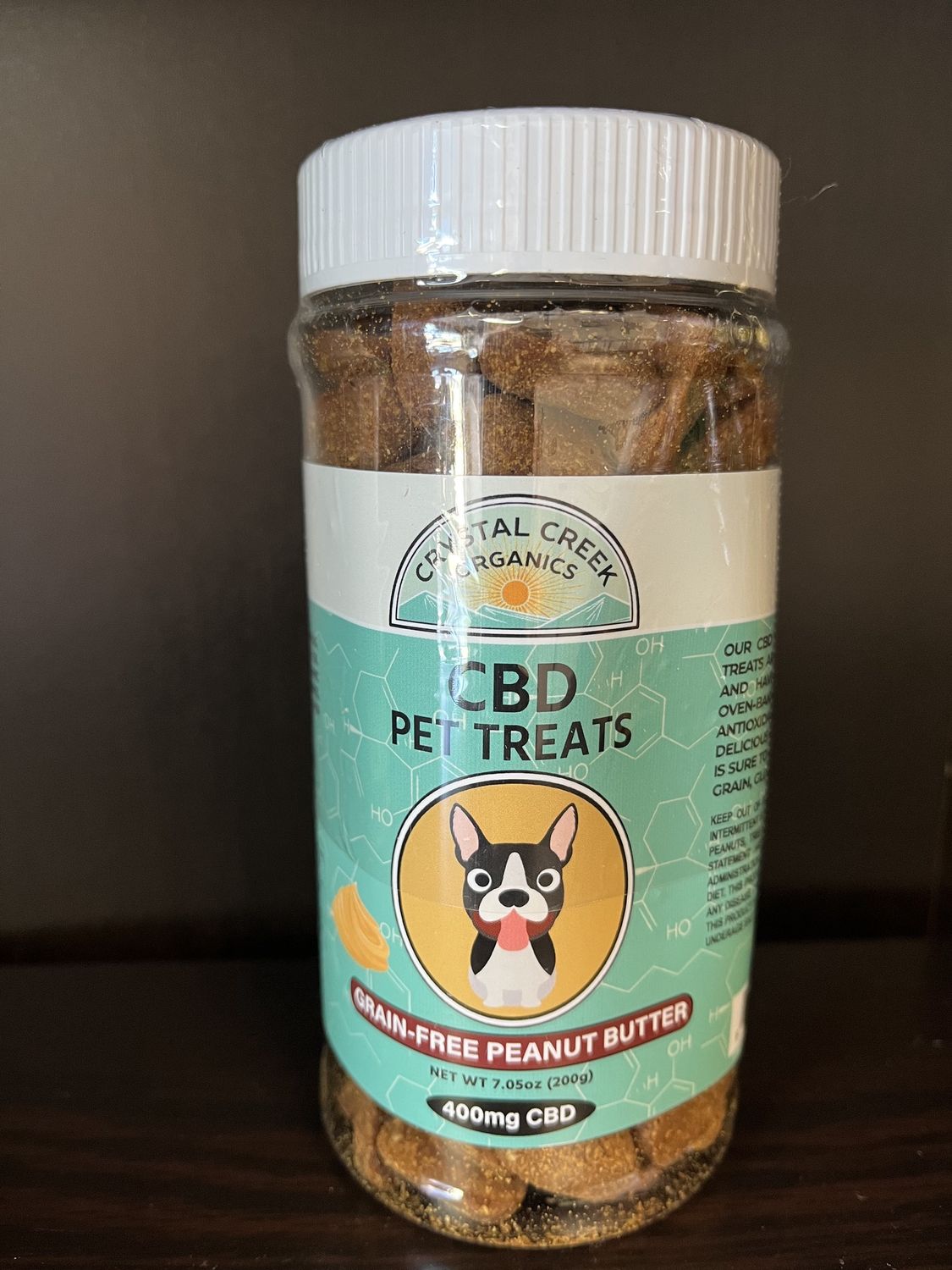 GRAIN FREE CBD PET TREATS  PEANUT BUTTER
