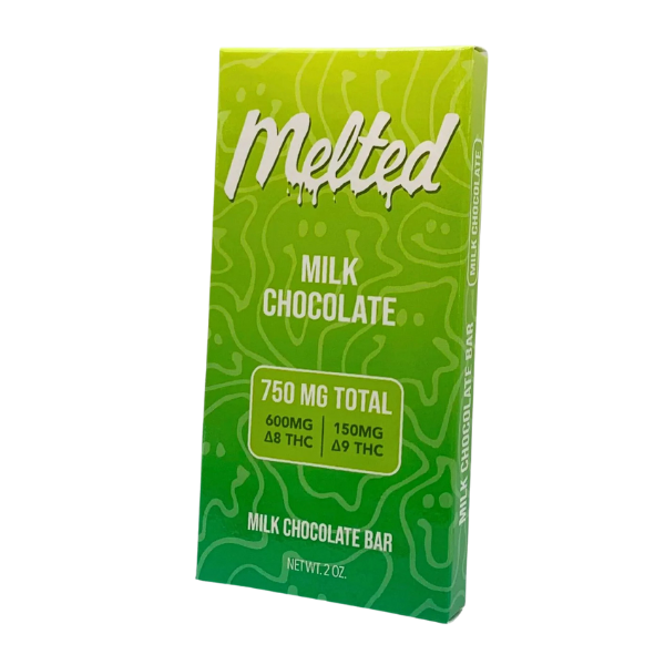 DELTA 8 THC/DELTA 9 THC CHOCOLATE BAR MILK CHOCOLATE