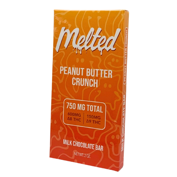 DELTA 8 THC/DELTA 9 THC CHOCOLATE BAR PEANUT BUTTER CRUNCH