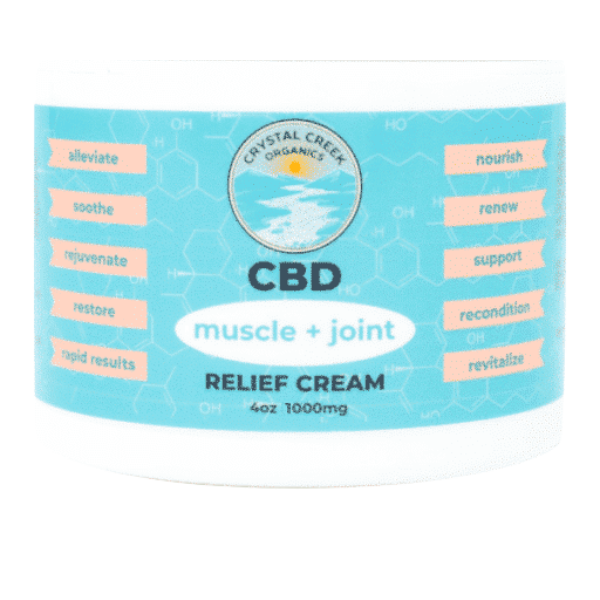 CBD MUSCLE &amp; JOINT RELIEF CREAM 1000MG