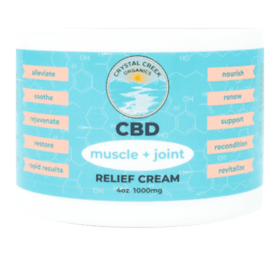 CBD MUSCLE &amp; JOINT RELIEF CREAM 1000MG