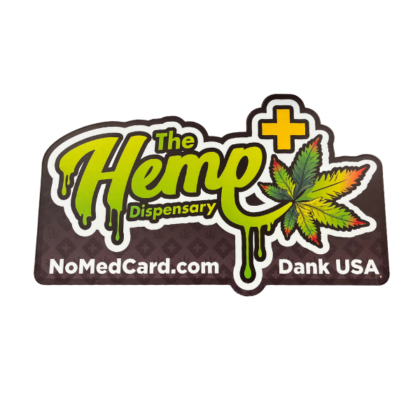 THE HEMP DISPENSARY METAL SIGN