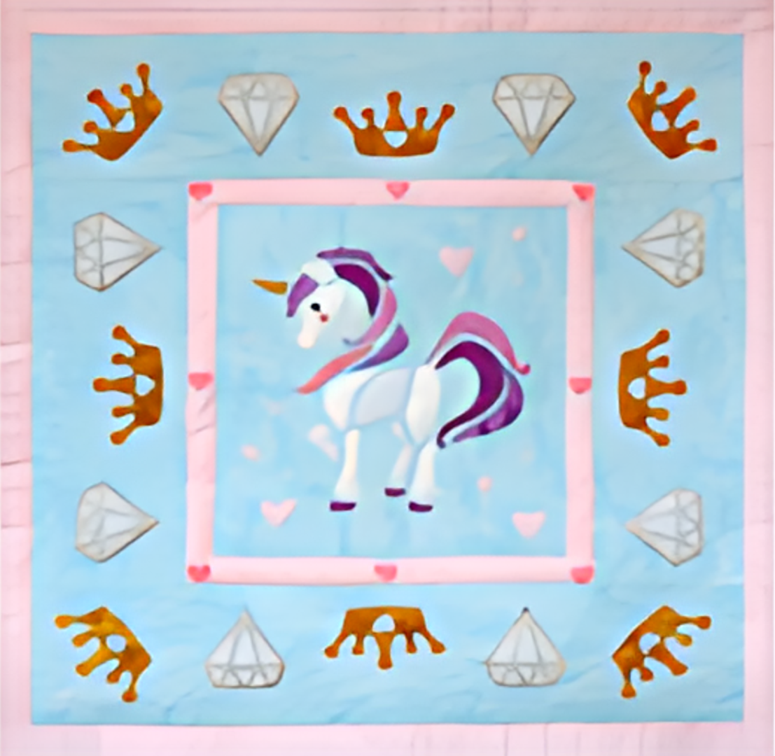 Once Upon A Time – Unicorn Quilt