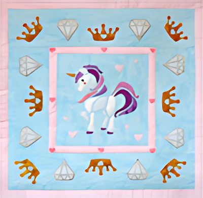 Once Upon A Time – Unicorn Quilt