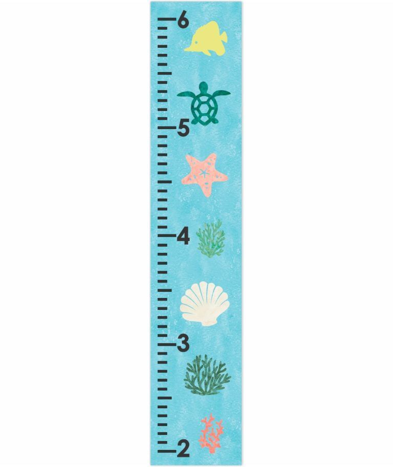 Under the Sea Growth Chart Accessory Kit