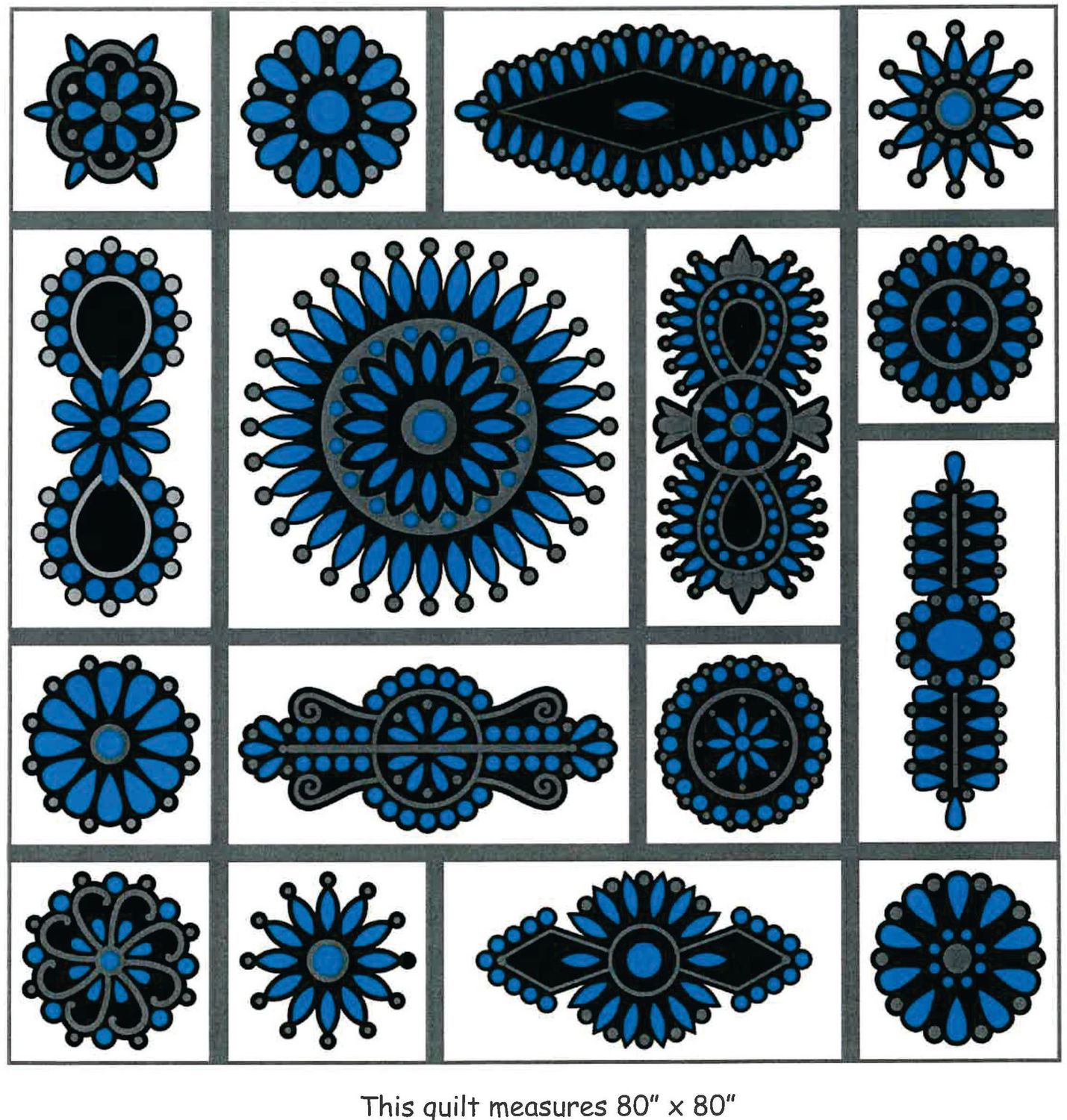 J Michelle Watts - Large Quilt Sampler Pattern