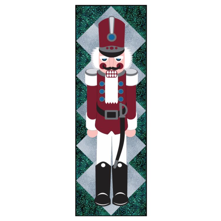 21” Nutcracker - Complete Wall Hanging Kit 21” Nutcracker - Complete Wall Hanging Kit