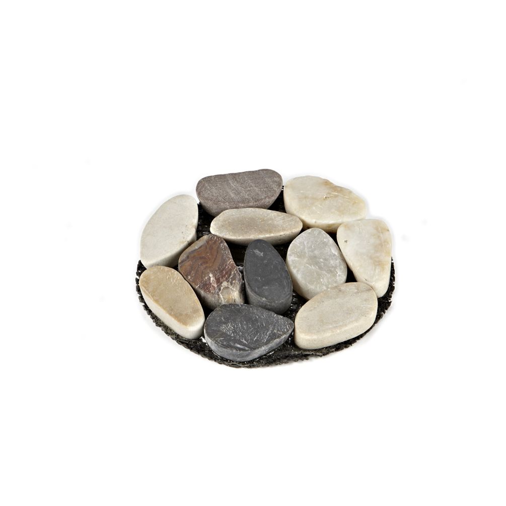 Round Flat Stone Coaster