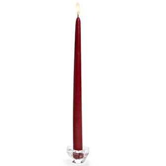 Tiny Taper Candle - Red