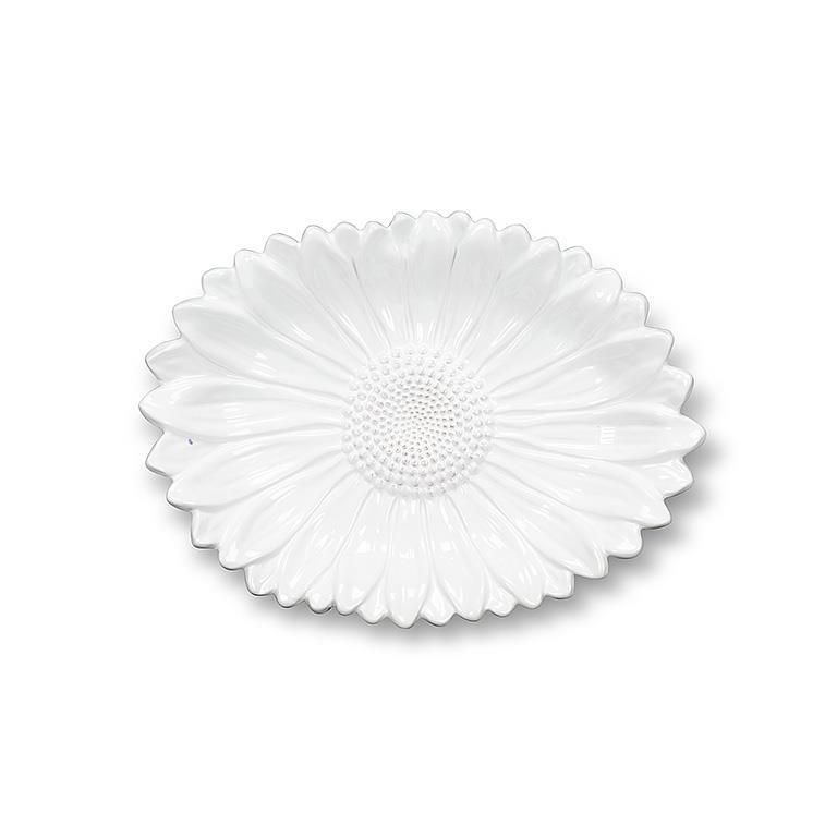 Oval Flower Platter - Small