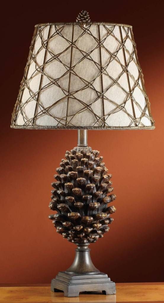Pine Bluff Table Lamp, Resin (Crest)