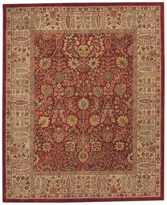 Kaimure-Persian Cedars Cinnabar Rug  4x6