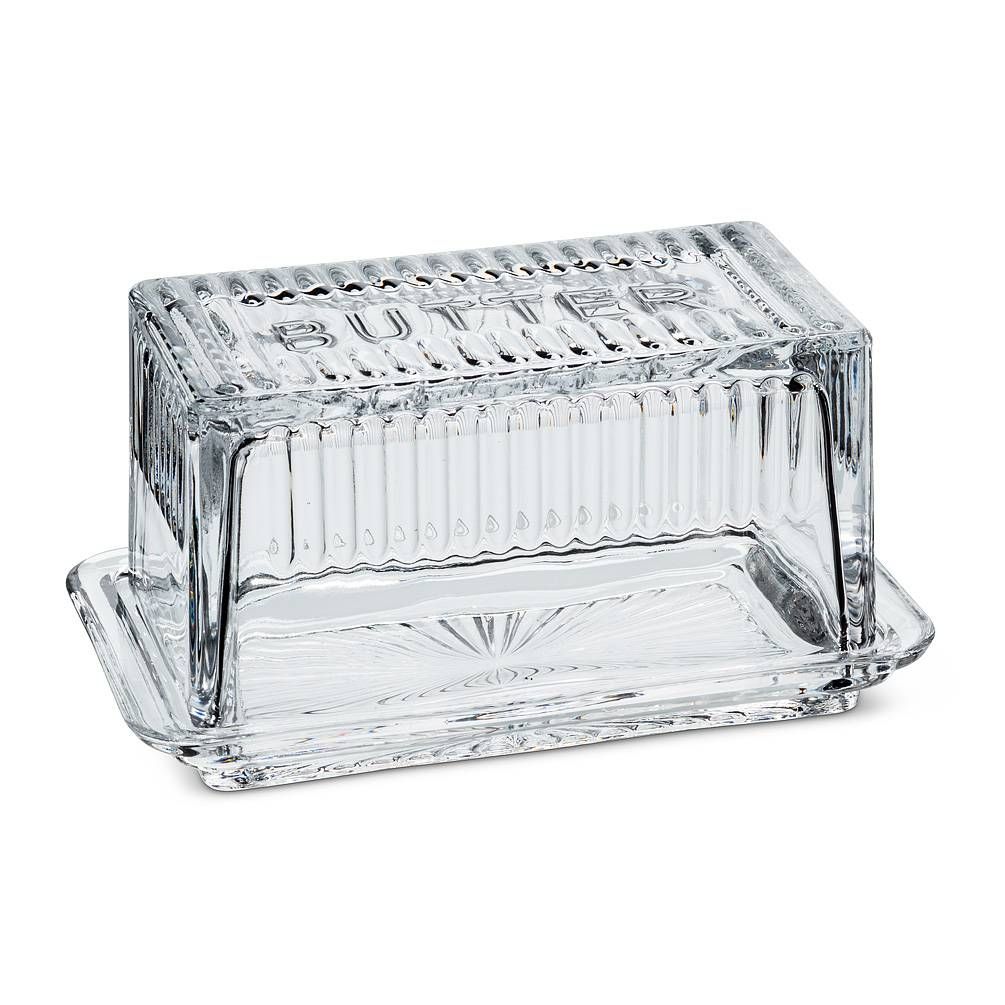 Covered Rectangle Butterdish