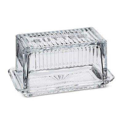 Covered Rectangle Butterdish