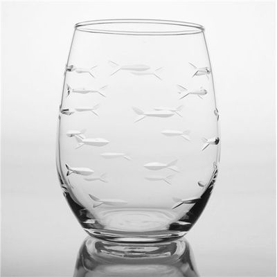 School of Fish - Stemless Wine (17oz)