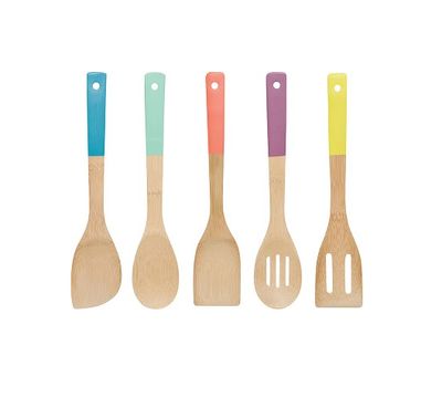 Bamboo Utensils S/5 - 