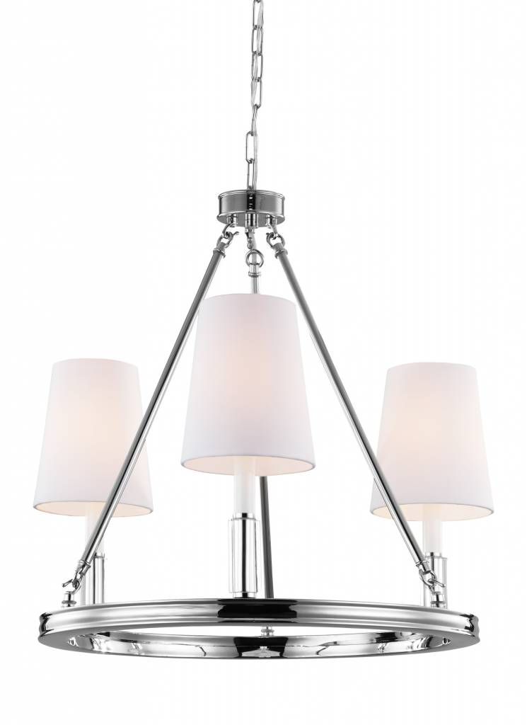 Lismore 3 Light Chandelier (FES)