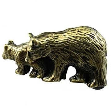 Bear Pull - Antique Brass (SL)