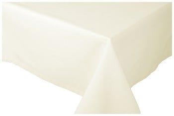 Spectrum Ivory 60&quot; Table Cloth