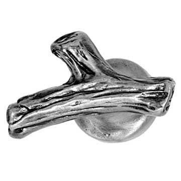 Branch Knob - Pewter (SL)