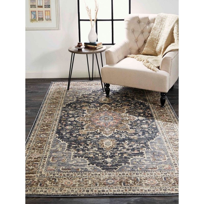 Grayson Charcoal Rug - 