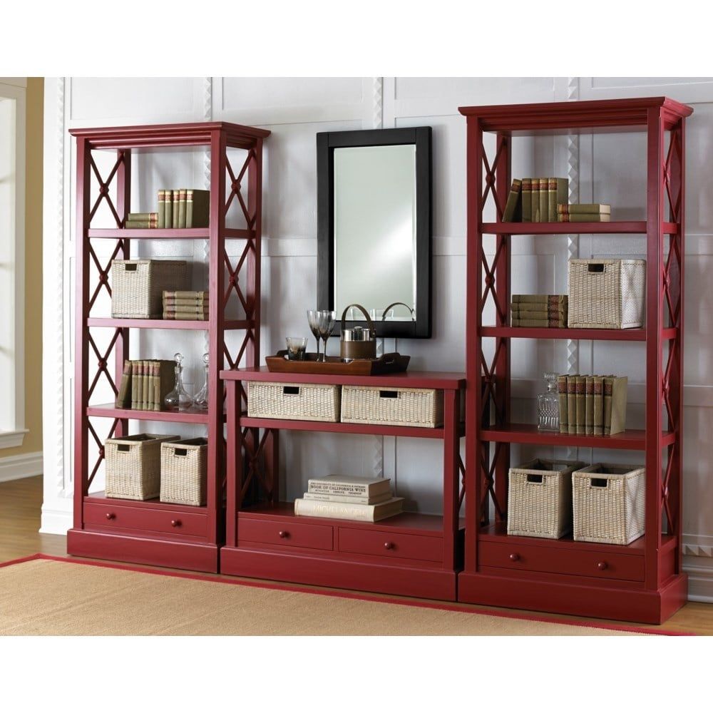 Cross Bar Bookshelf - White (TW)