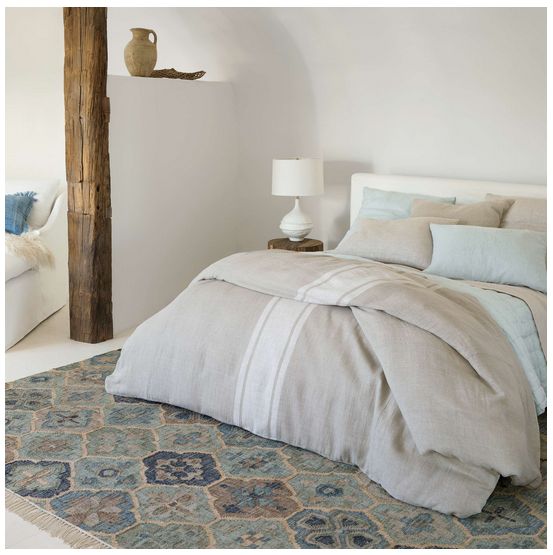 Pali Blue Jute Rug - 