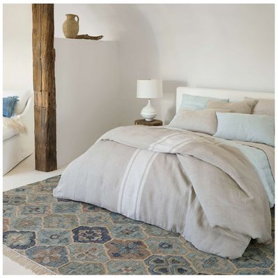 Pali Blue Jute Rug - 