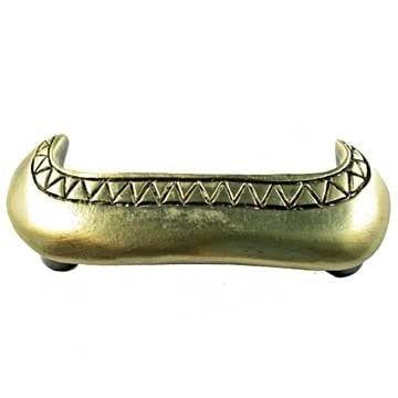 Canoe Pull - Antique Brass (SL)