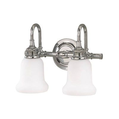 Vanity Light, 2 Lt, Polished Chrome (HV)