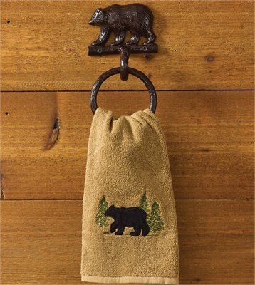 Bear Towel Ring Hook (PD)