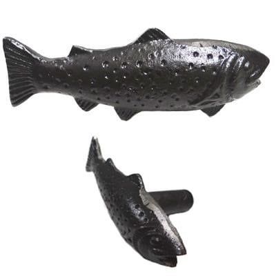 Antique Finish Fish Knob (NACH)