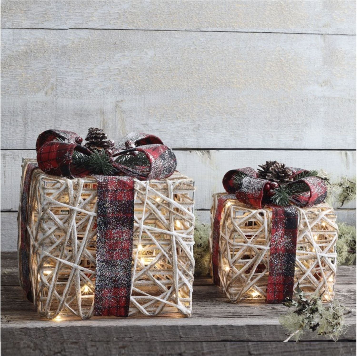 Rustic LED Presents - 