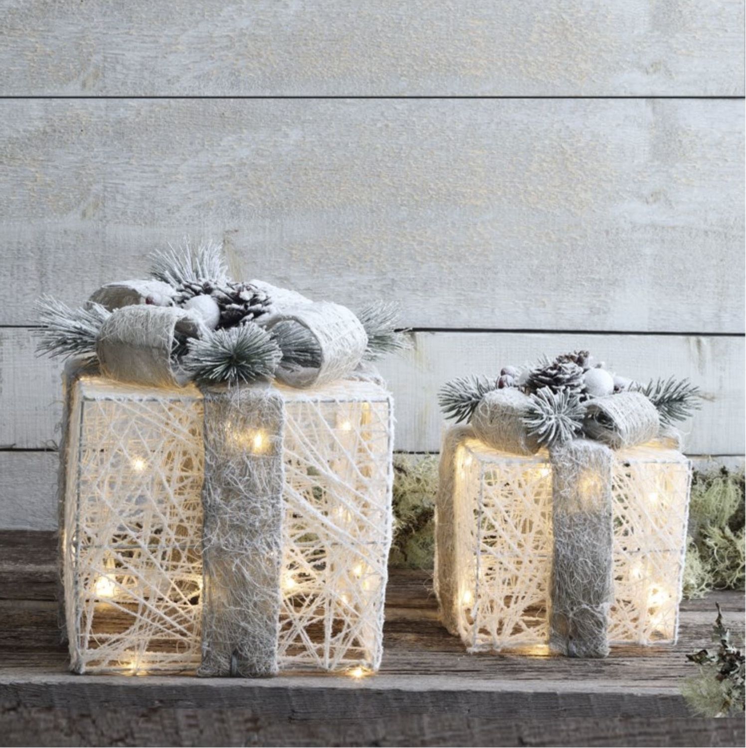 Frosted LED Presents - 