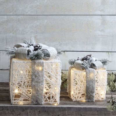 Frosted LED Presents - 