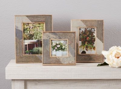 Distressed Slate Frame -