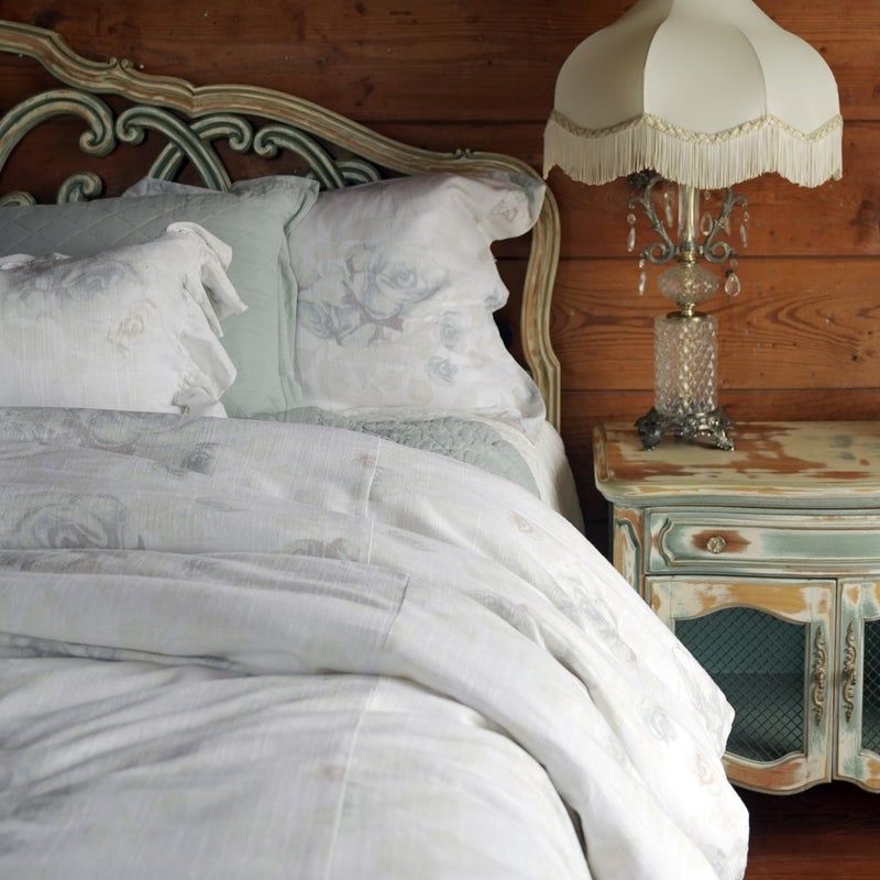 Rosaline Washed Linen Comforter Set - 
