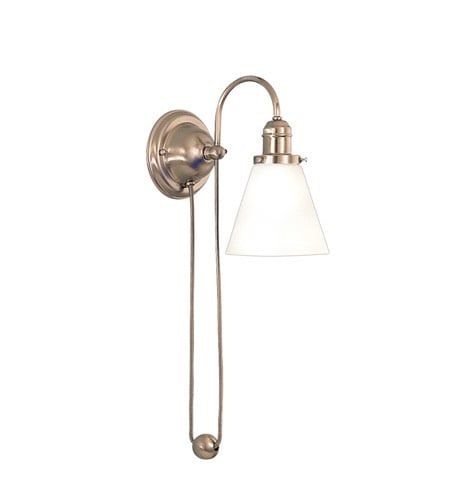 Rise &amp; Fall Wall Sconce - Satin Nickel (HV)