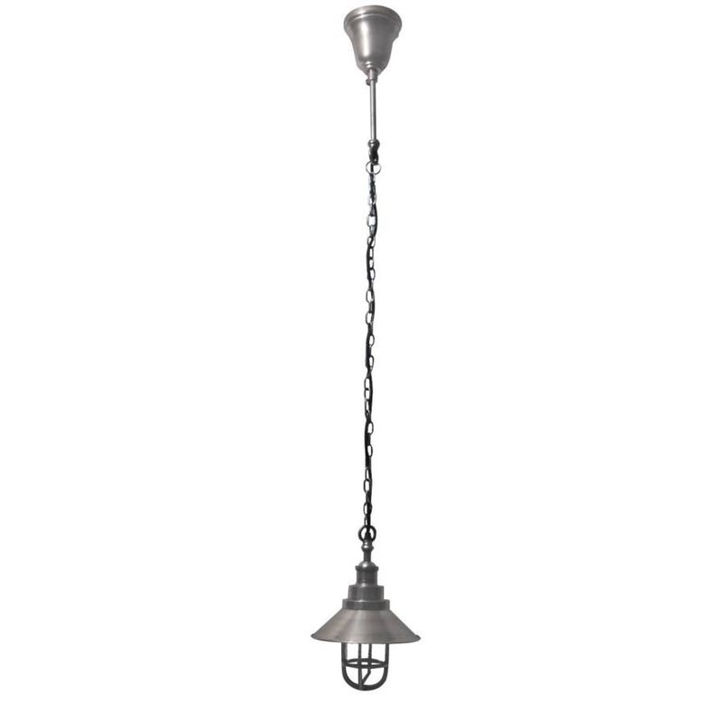 Pippa Hanging Lamp Antique Silver Finish (NACH)