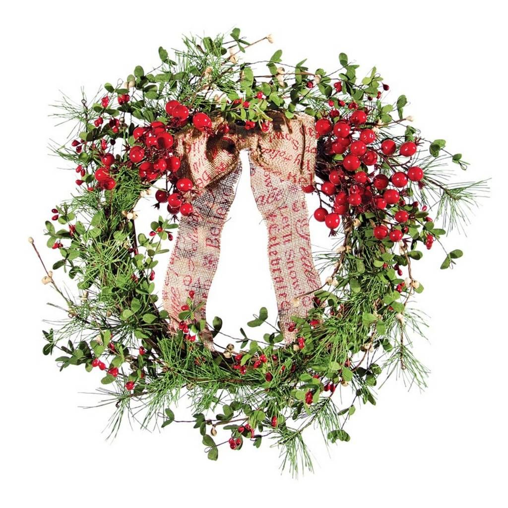 Red/Green Wreathe (Cand)