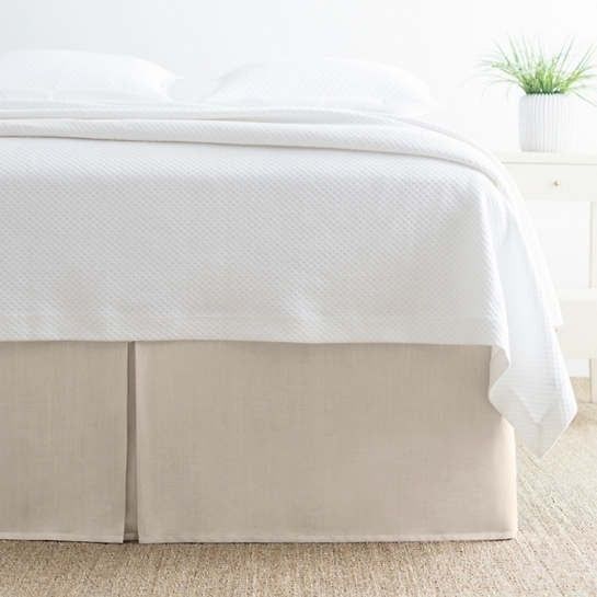 Carina Semolina Bed Skirt - King