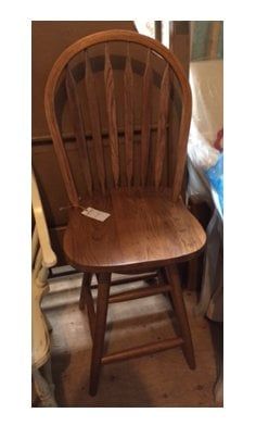 Swivel Bar Stool - Wood (UT)