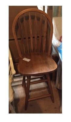 Swivel Bar Stool - Wood (UT)