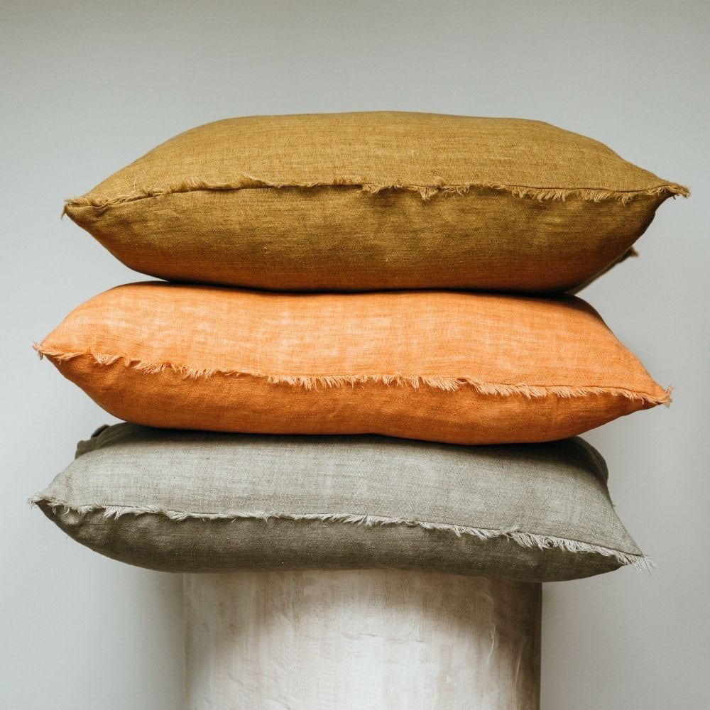 Lina Linen Toss Pillow 24 X 24 - 