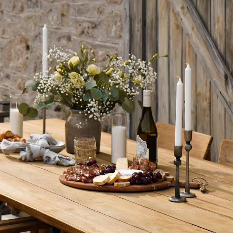 Revere Candlestick Antique Grey -