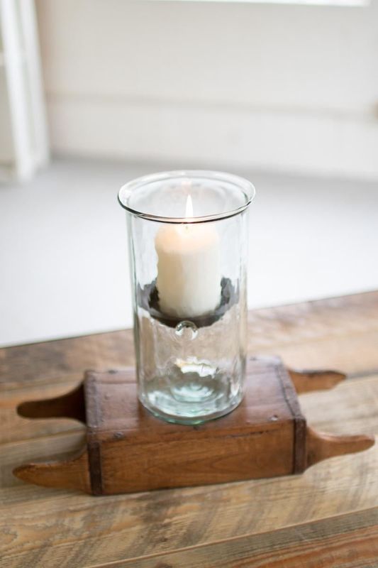 Mini Hurricane w/ Rustic Insert - Medium